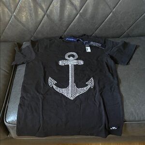 Anchor2anchor Black Anchor Graphic T-Shirt
